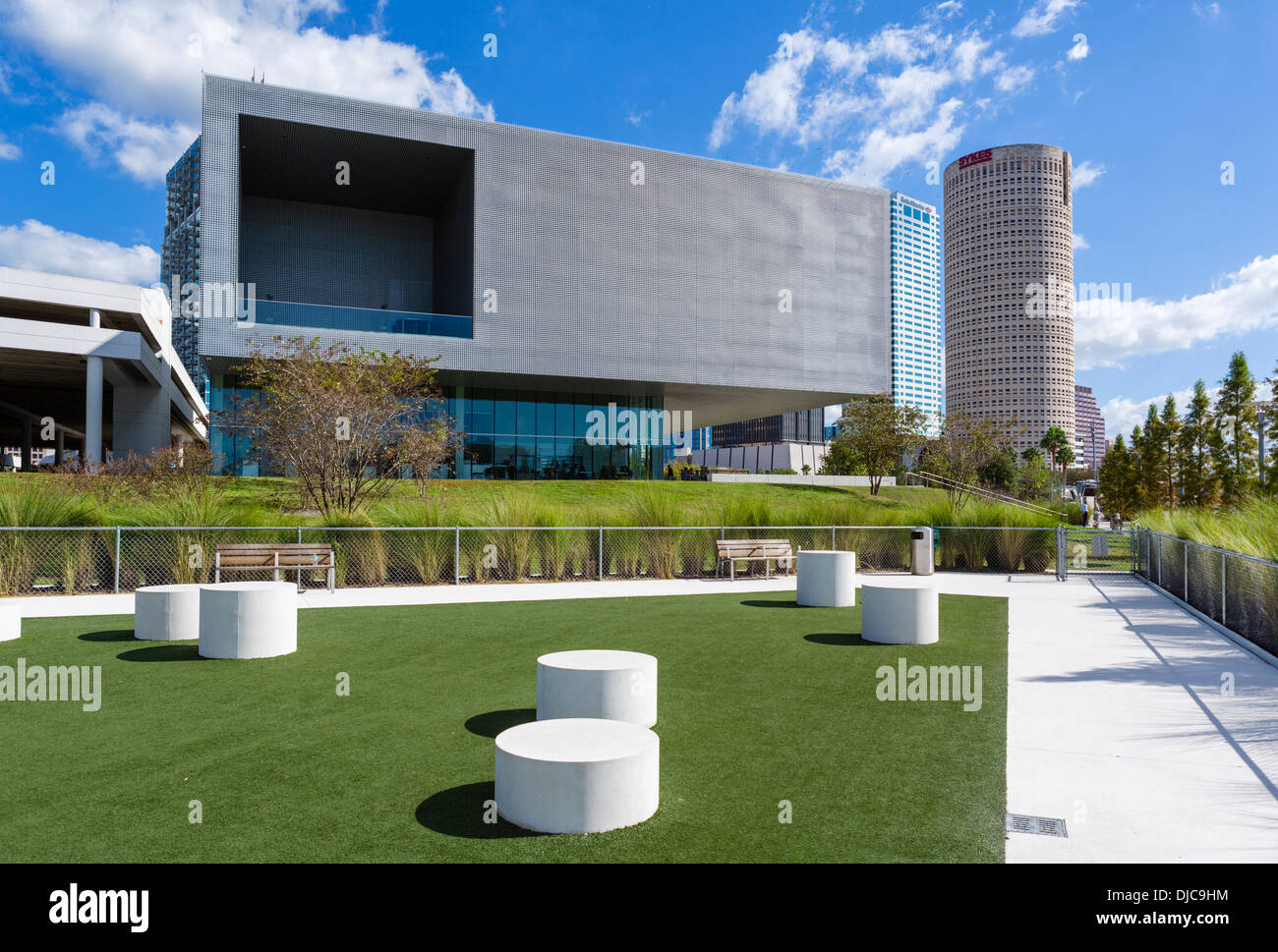 The Tampa Museum of Art, Tampa, Florida, USA Stock Photo