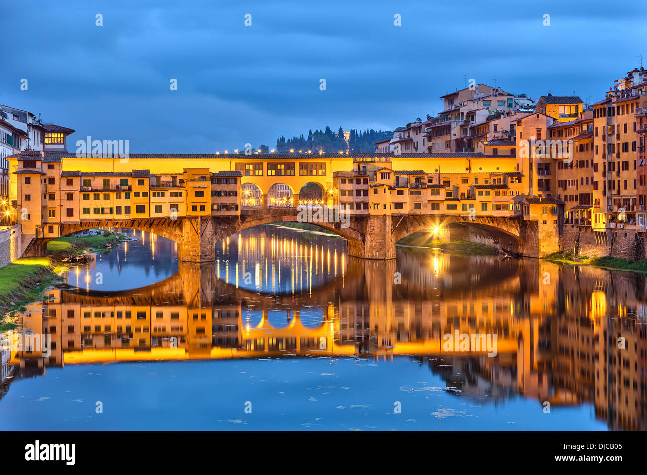 Ponte Vecchio in Florence Stock Photo