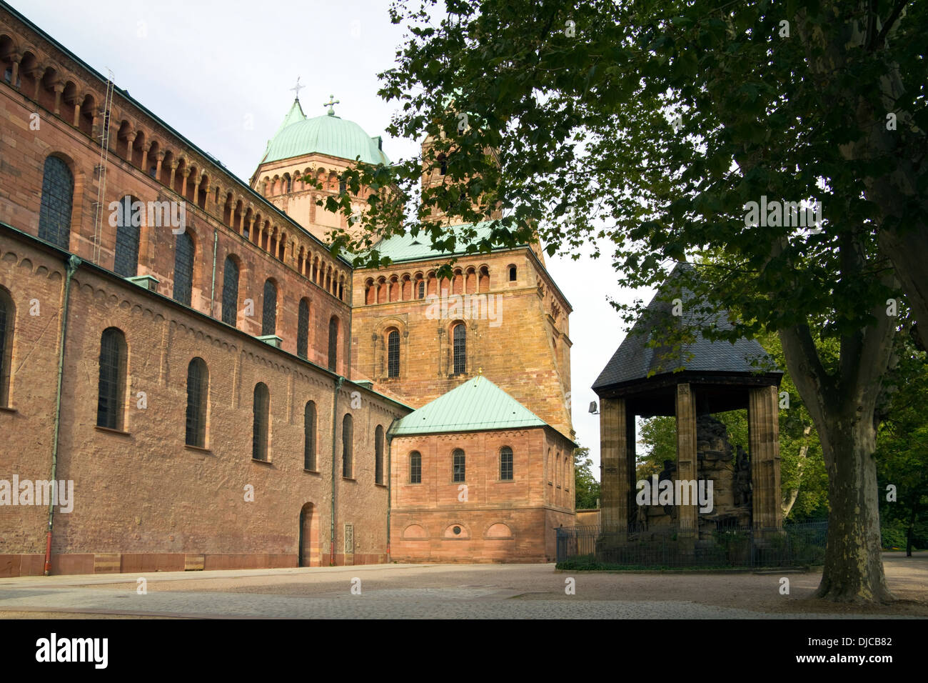 The Speyer Cathedral, Speyer, Rhineland-Palatinate, Germany, Europe Stock Photo