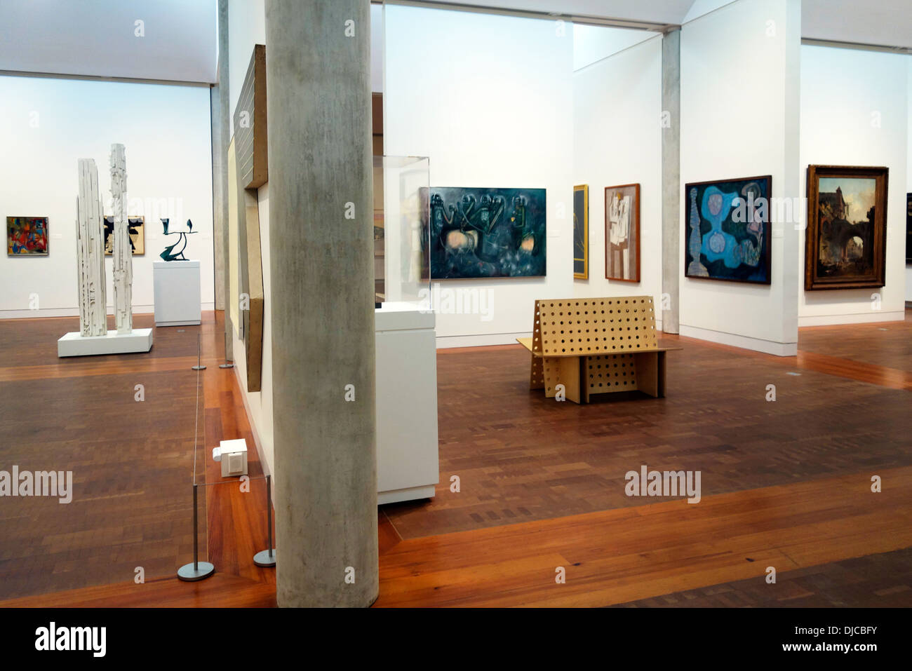 interior Vassar College art museum Stock Photo Alamy