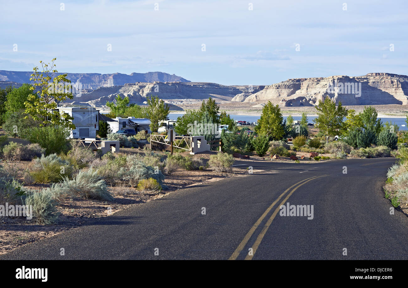 Large RV Park in Northern Arizona Lake Powell Area. RVing and Camping