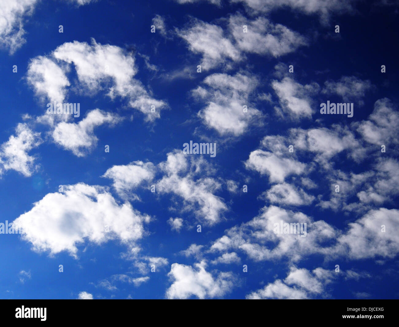 blue sky and white clouds Stock Photo - Alamy