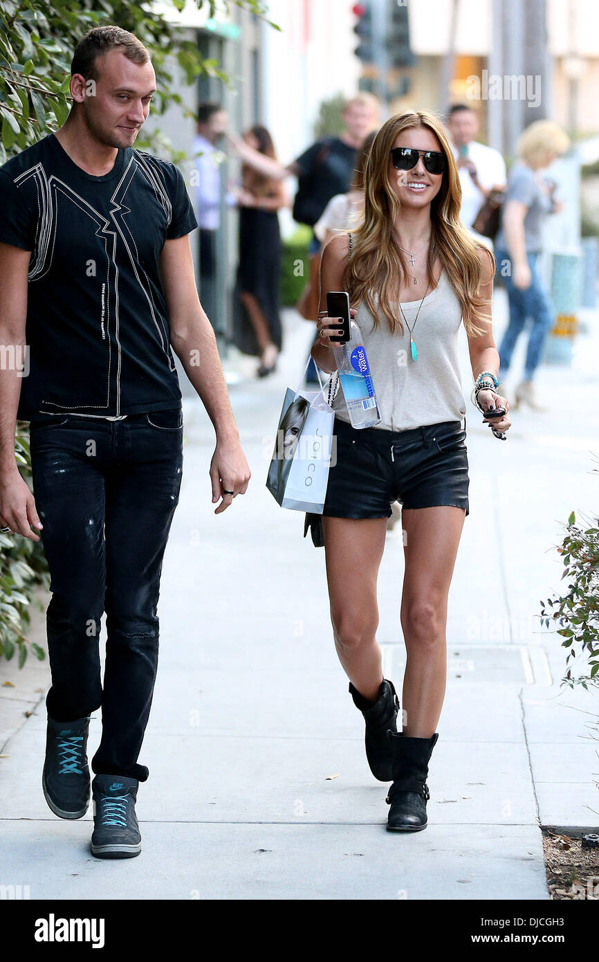 Audrina Patridge Leaving Gavert Atelier Salon In Beverly Hills