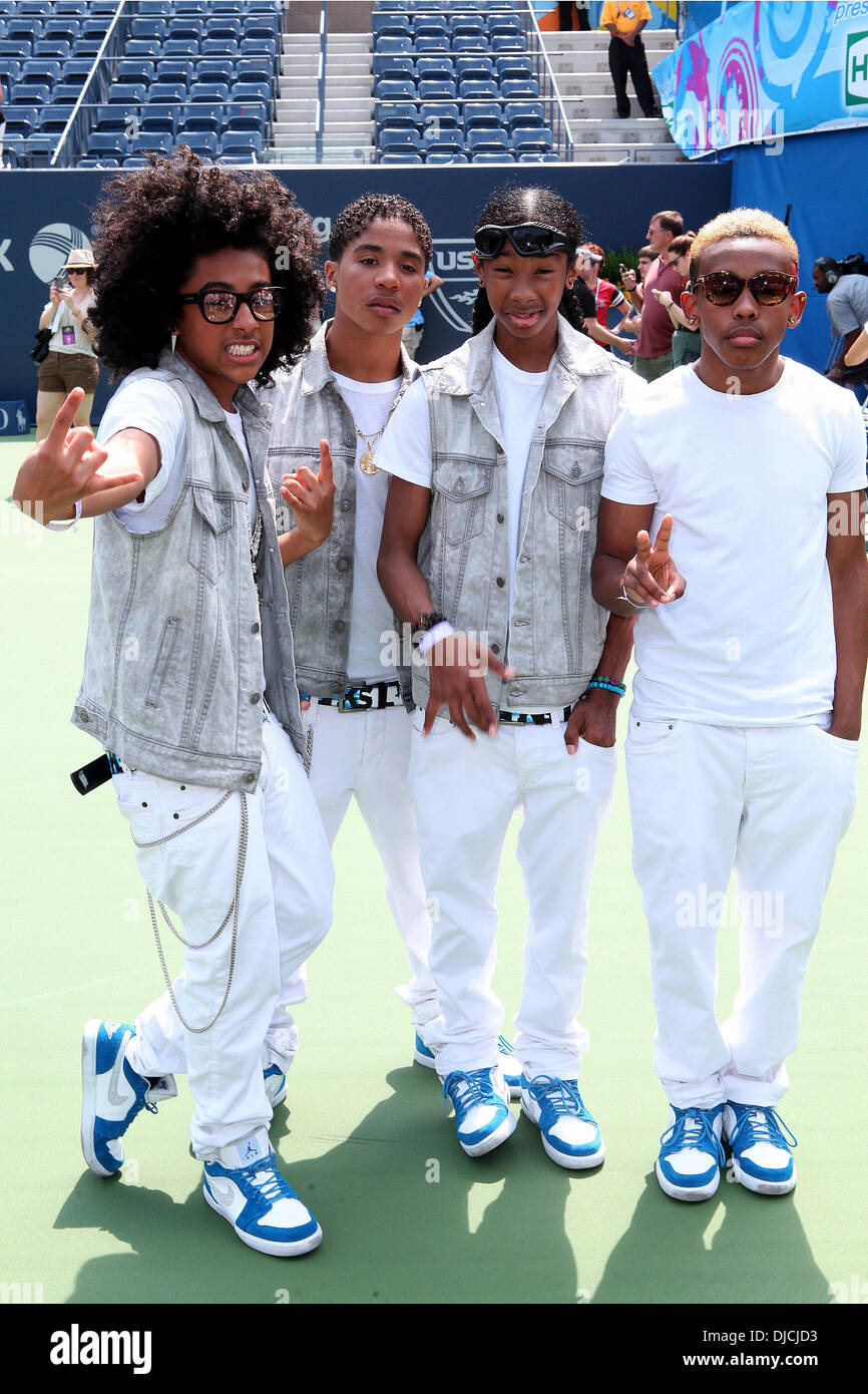 Prodigy Princeton Ray Ray Roc Royal Of Mindless Behavior Arthur Ashe Kids Day 2012 Held At Usta Billie Jean King National Tennis Center In Flushing New York City Usa 25 08 12 Stock Photo Alamy
