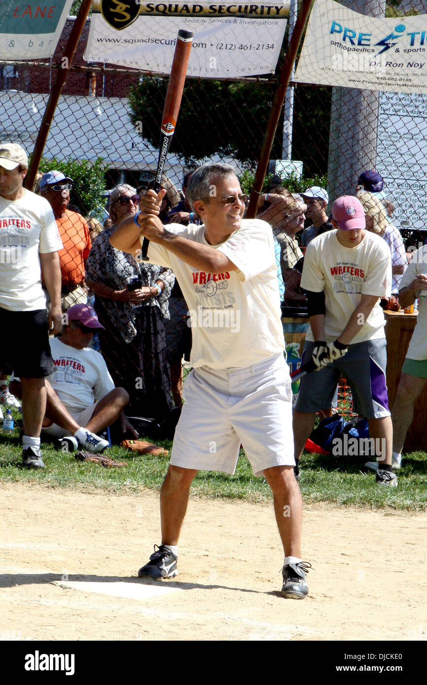 Mike Lupica The 64th Annual Artists vs Writers Softball Game, held in