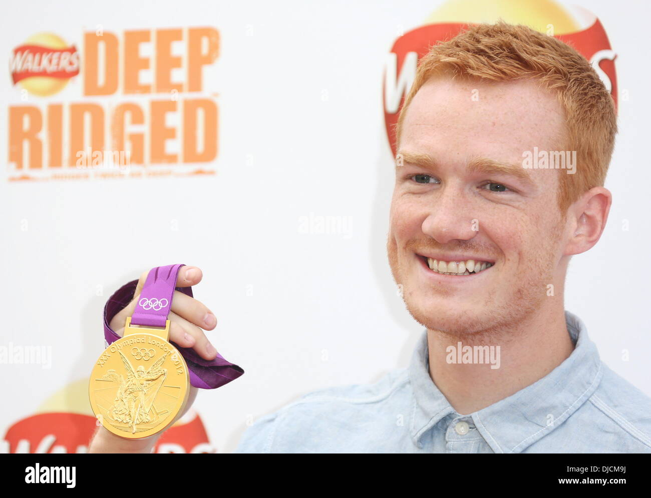 Greg Rutherford Walker's deep ridged crisps - Britain's tallest ...