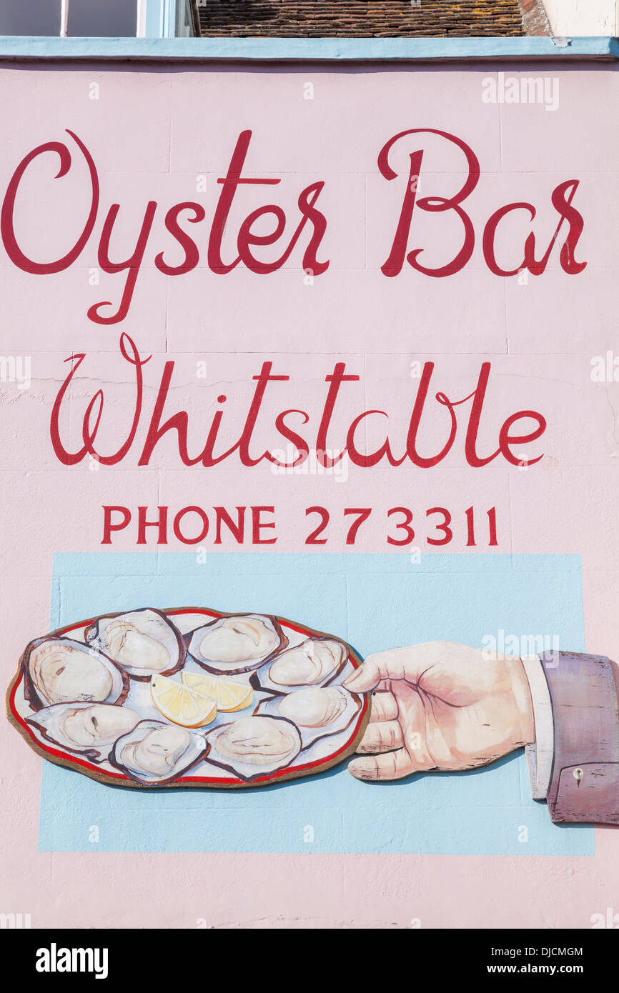 England, Kent, Whitstable, Wheelers Oyster Bar Stock Photo