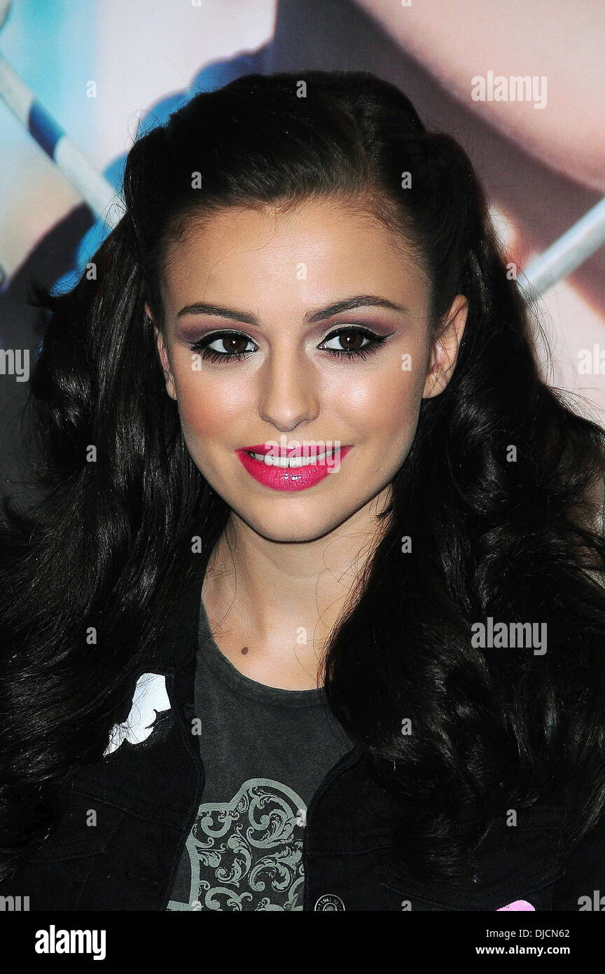 Cher Lloyd attends an autograph signing session for fans at Best Buy in