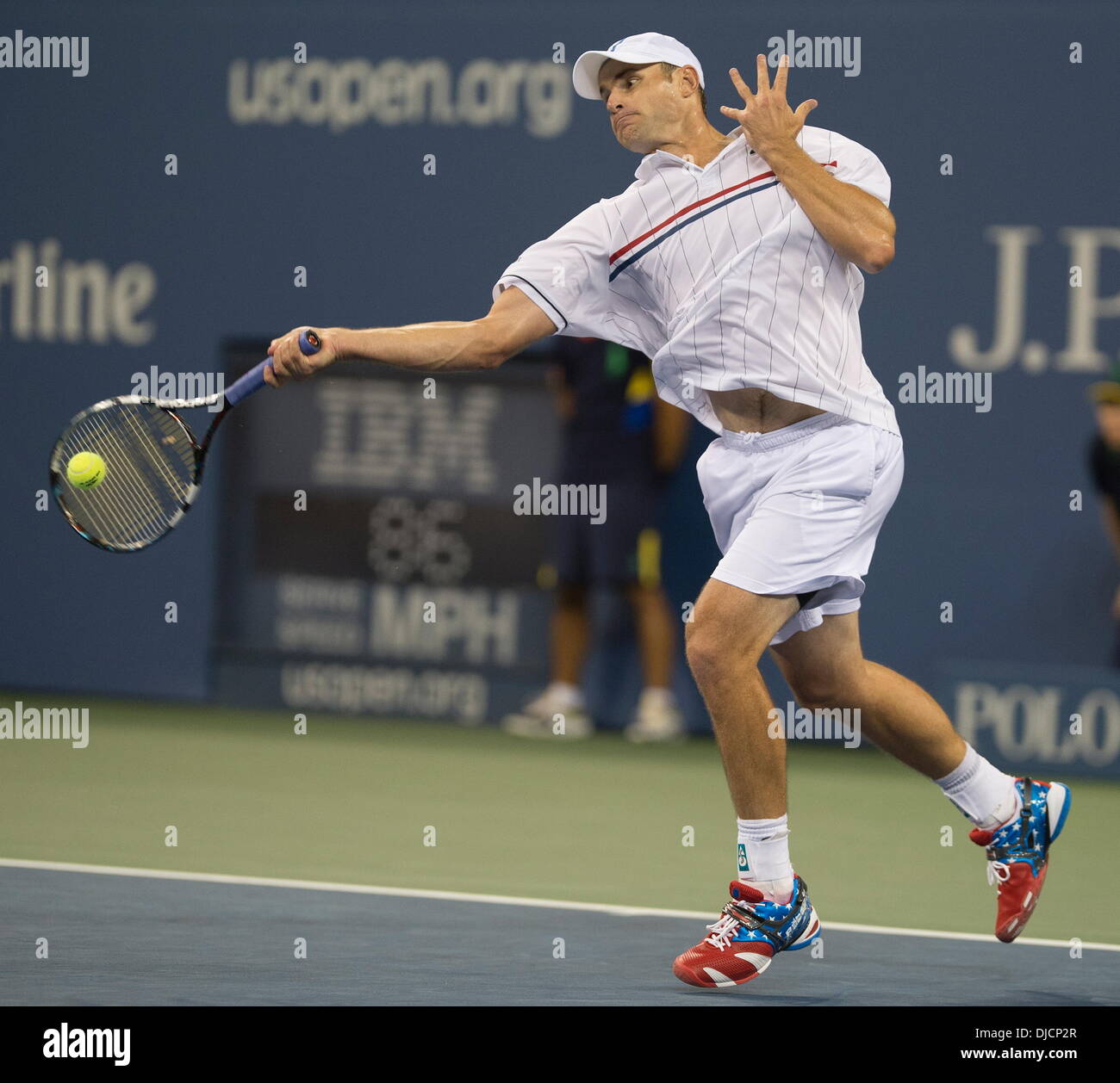 Andy Roddick US Open 2012 Men's Match - Andy Roddick vs. Bernard Tomic ...
