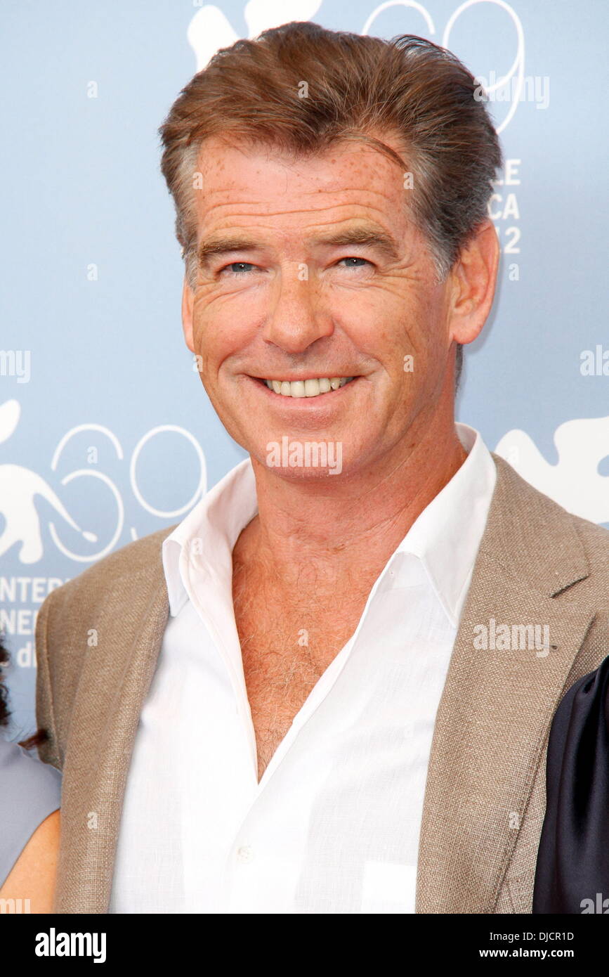 Pierce Brosnan The 69th Venice Film Festival 'Love Is All You Need' Photocall Venice, Italy