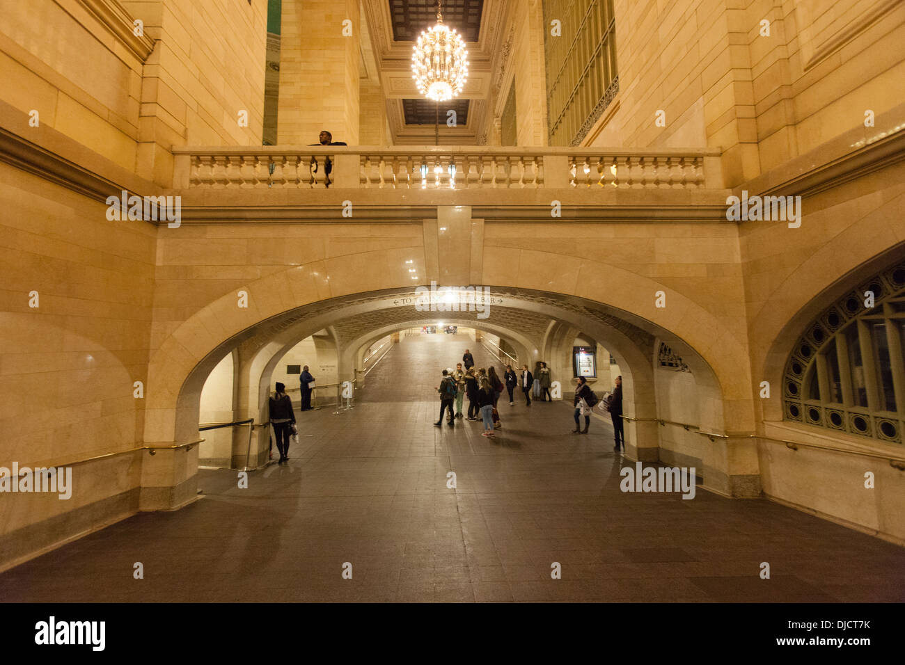 Whispering gallery in grand central terminal station. Manhattan, New York City, United States of Whispering gallery in grand central terminal station. Manhattan, New York City, United States of