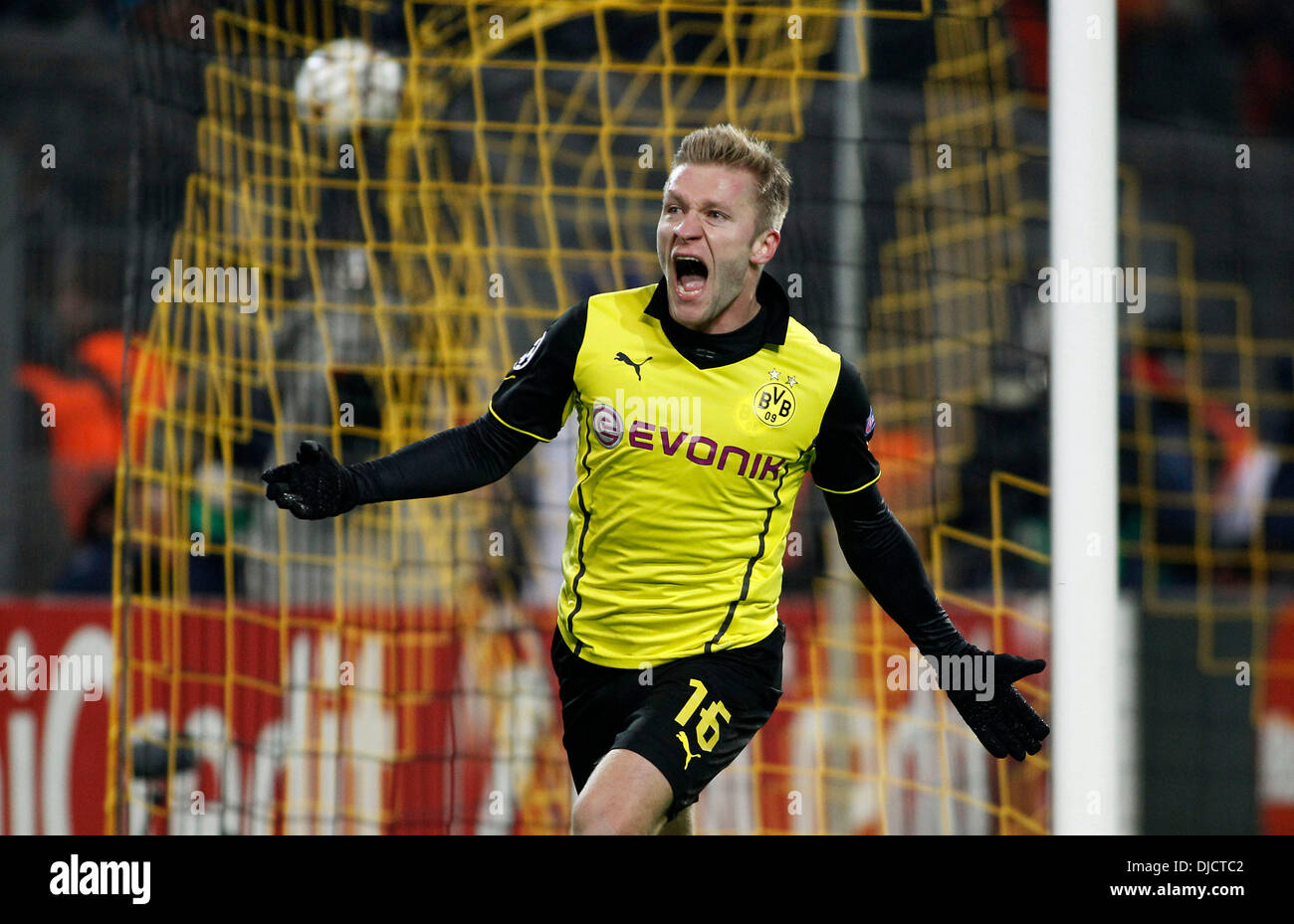 Dortmund S Jakub Blaszczykowski Celebrates Scoring The 2 0 During The Stock Photo Alamy