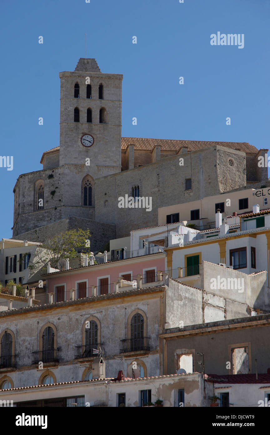 Ibiza catedral de santa maria hi-res stock photography and images - Alamy