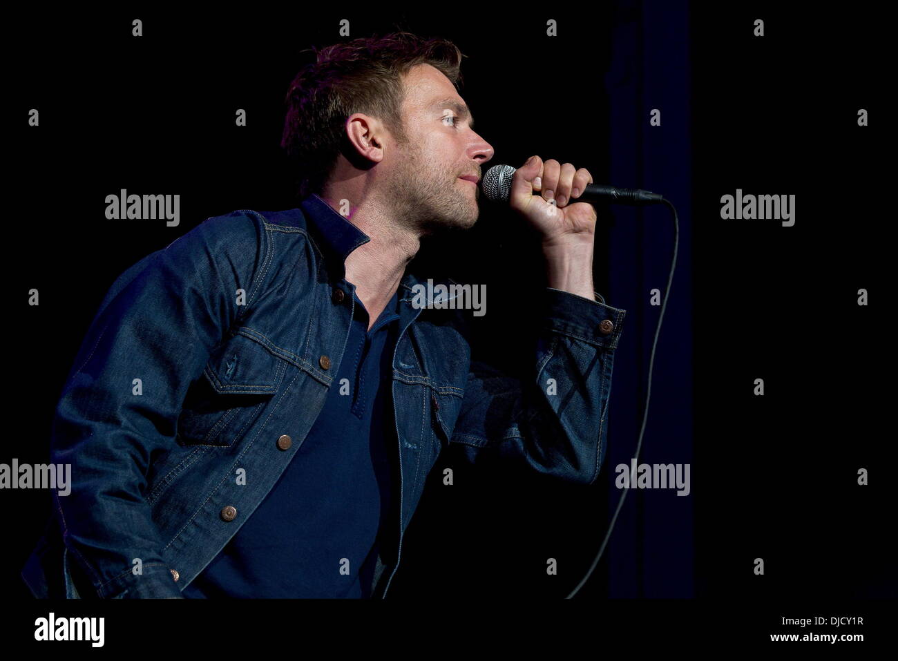 Blur Way Out West Festival Day 2 Gothenburg, Sweden - 10.08.12. Stock Photo