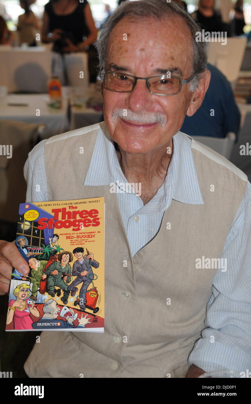 Stan Goldberg East Hampton Library Authors Night at Gardiner's Farm East Hampton, New York - 11.08.12 Stock Photo