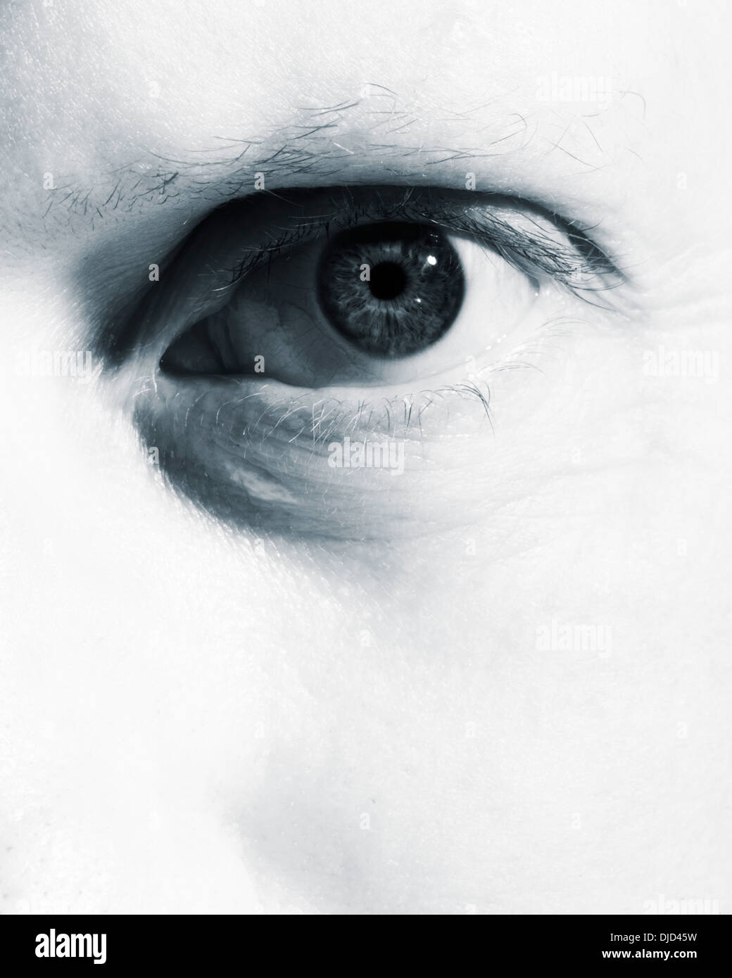 Mans eye close up hi-res stock photography and images - Alamy