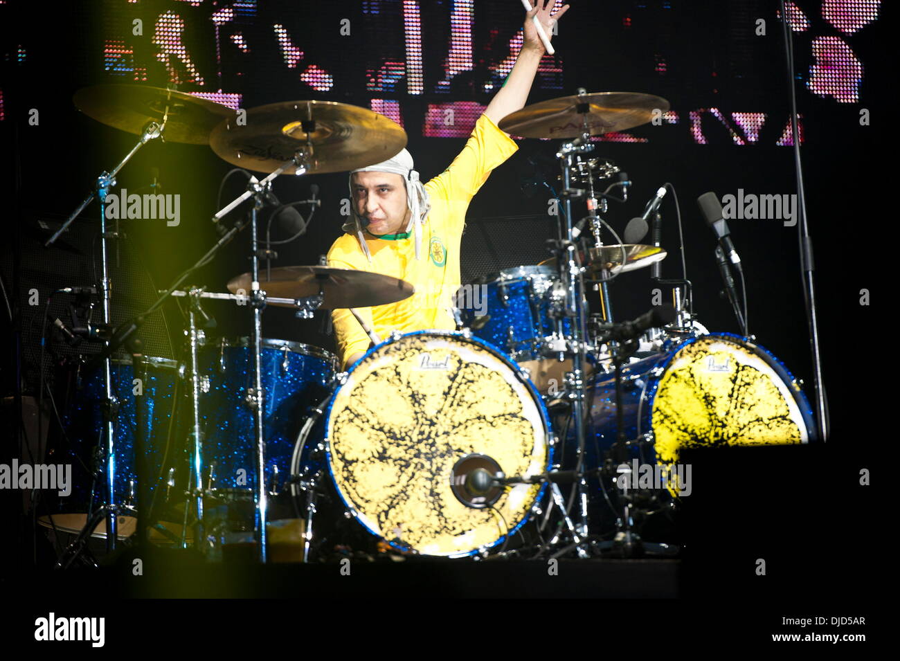 Rene Stone Roses Reni of The Stone Roses V Festival 2012 held at Hylands Park ...