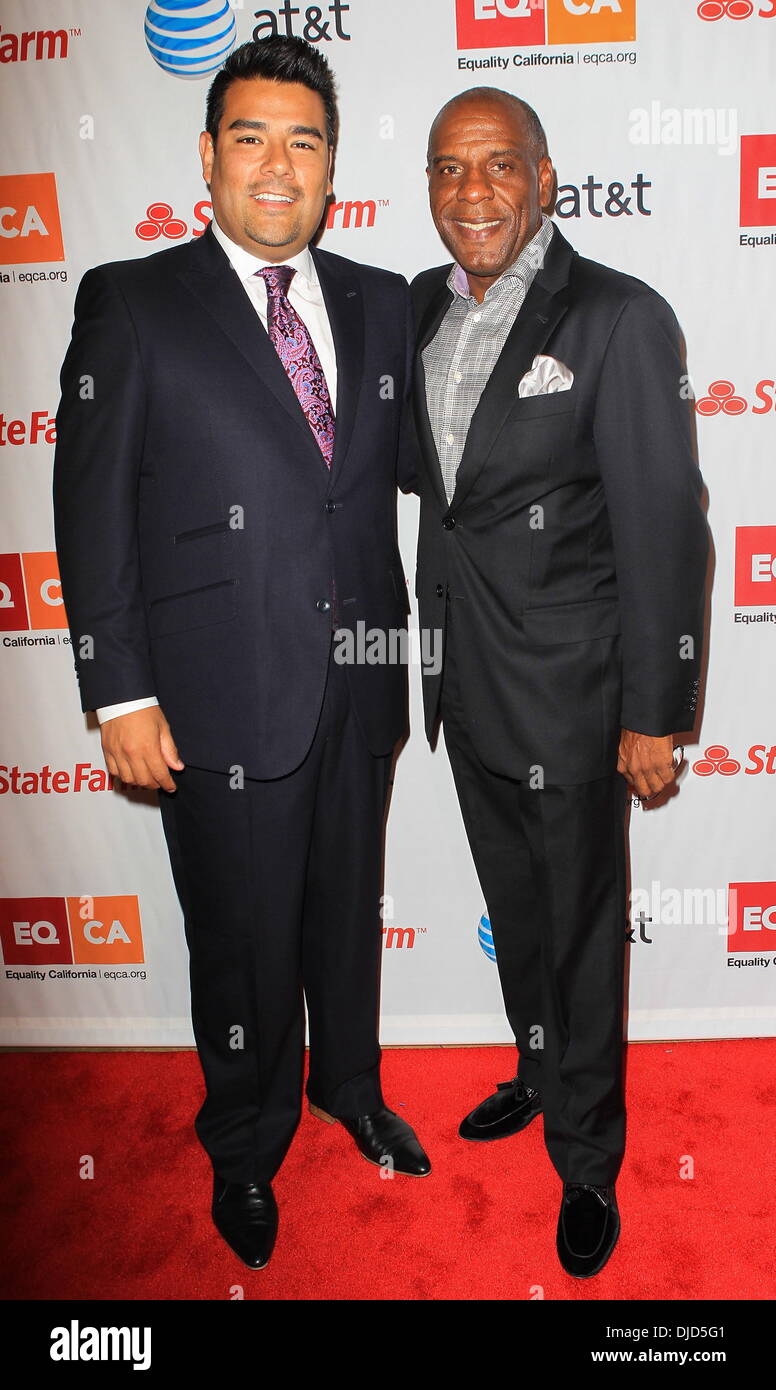 Ricardo Lara and Jimmy Gomez Equality Awards 2012, held at the Beverly ...