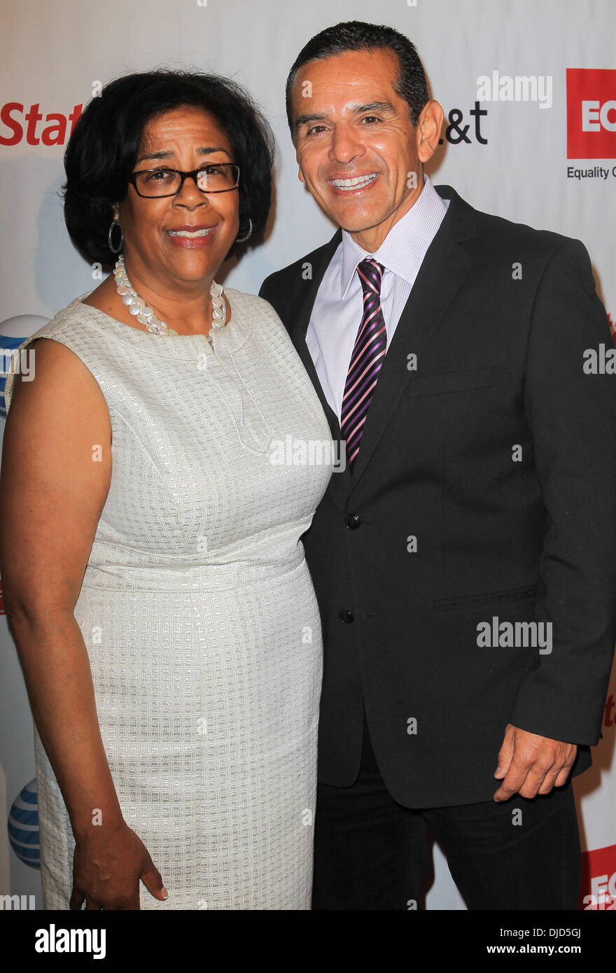 Image Jan Perry Jan Perry and Antonio Villaraigosa Equality Awards 2012, held at the ...