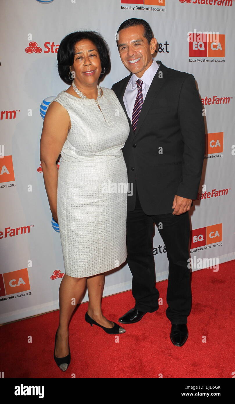Image Jan Perry Jan Perry and Antonio Villaraigosa Equality Awards 2012, held at the ...