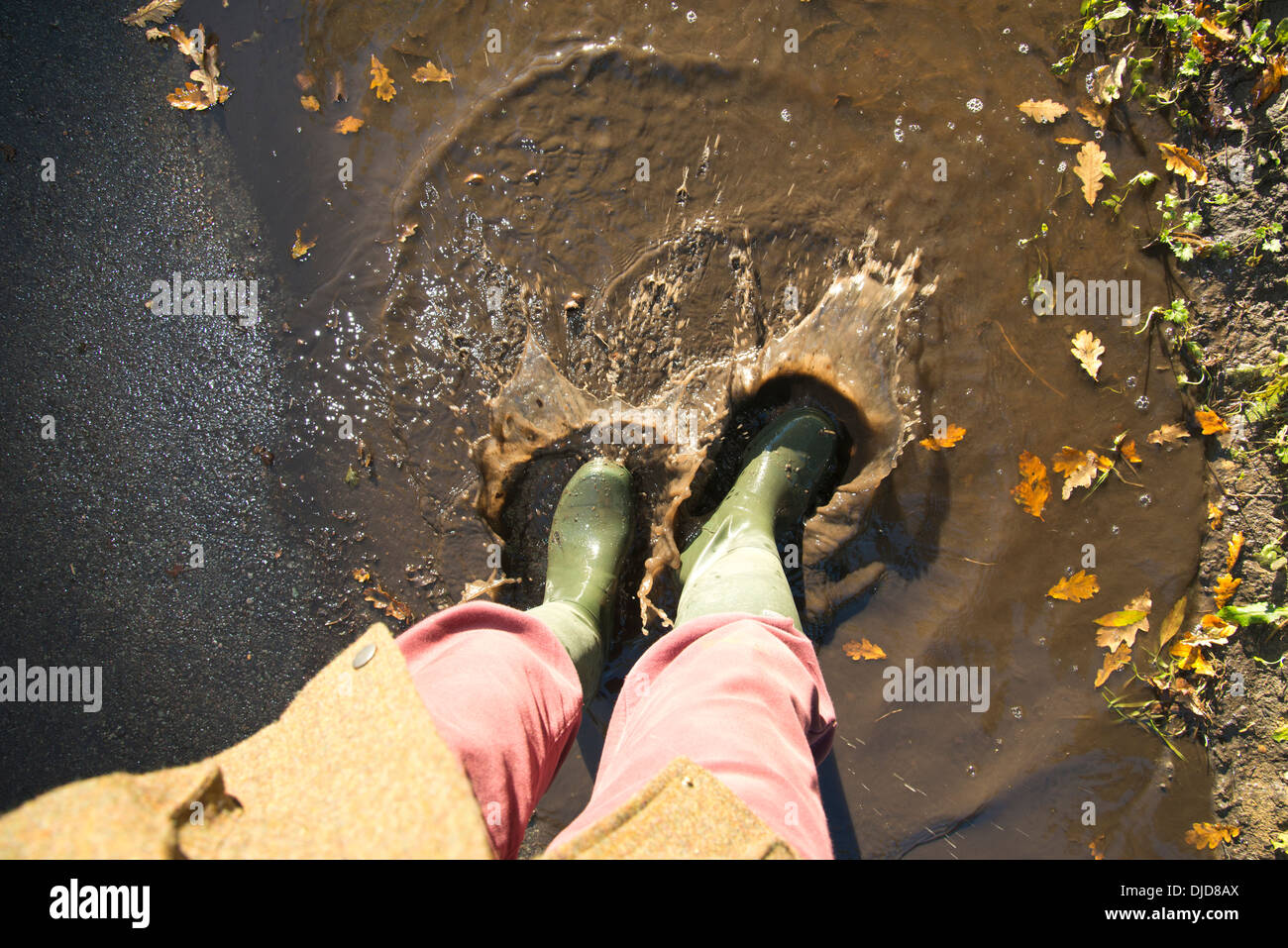 Rubber boots in water hires stock photography and images Alamy