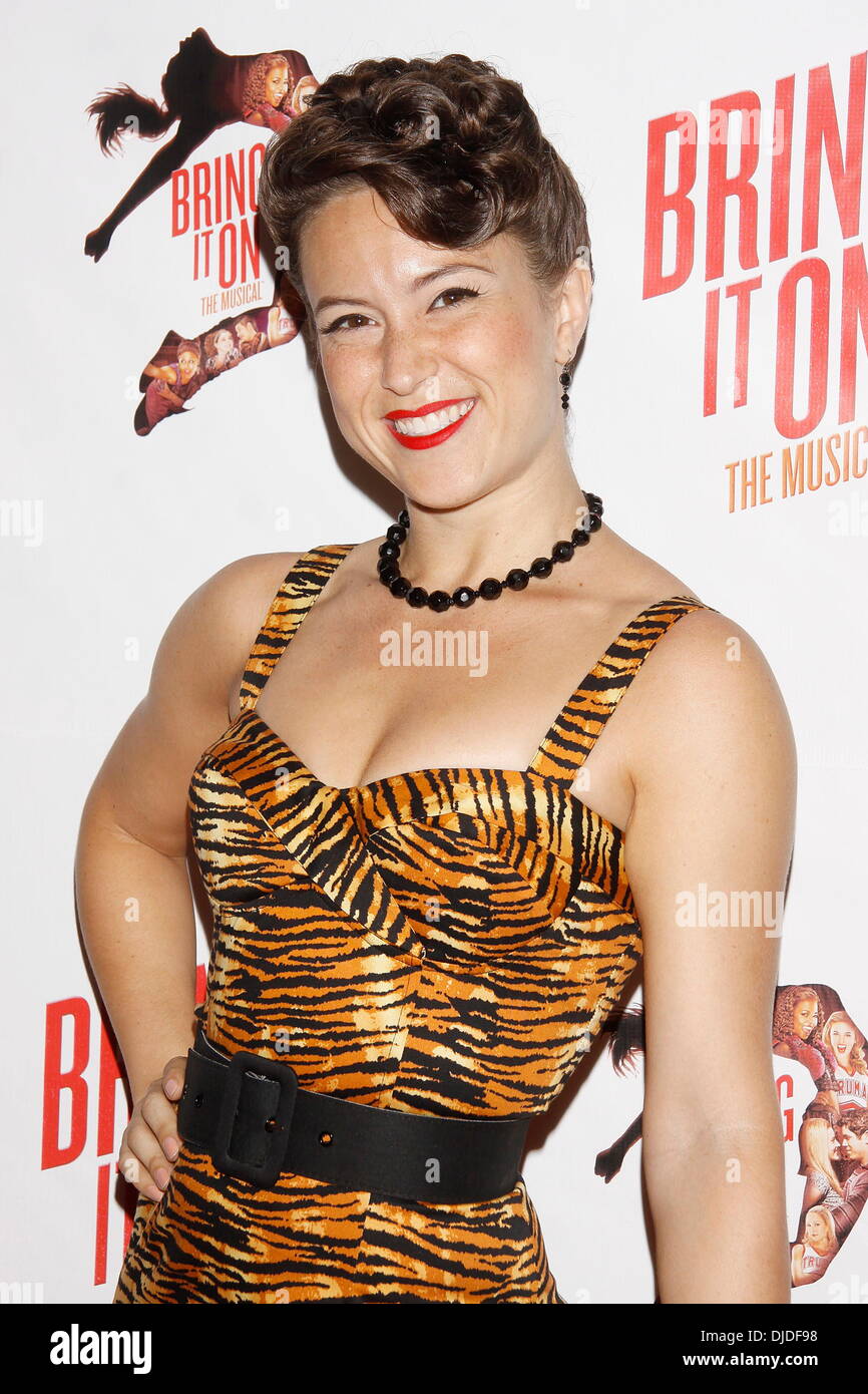 Holly Ann Butler Broadway opening night of 'Bring It On: The ...