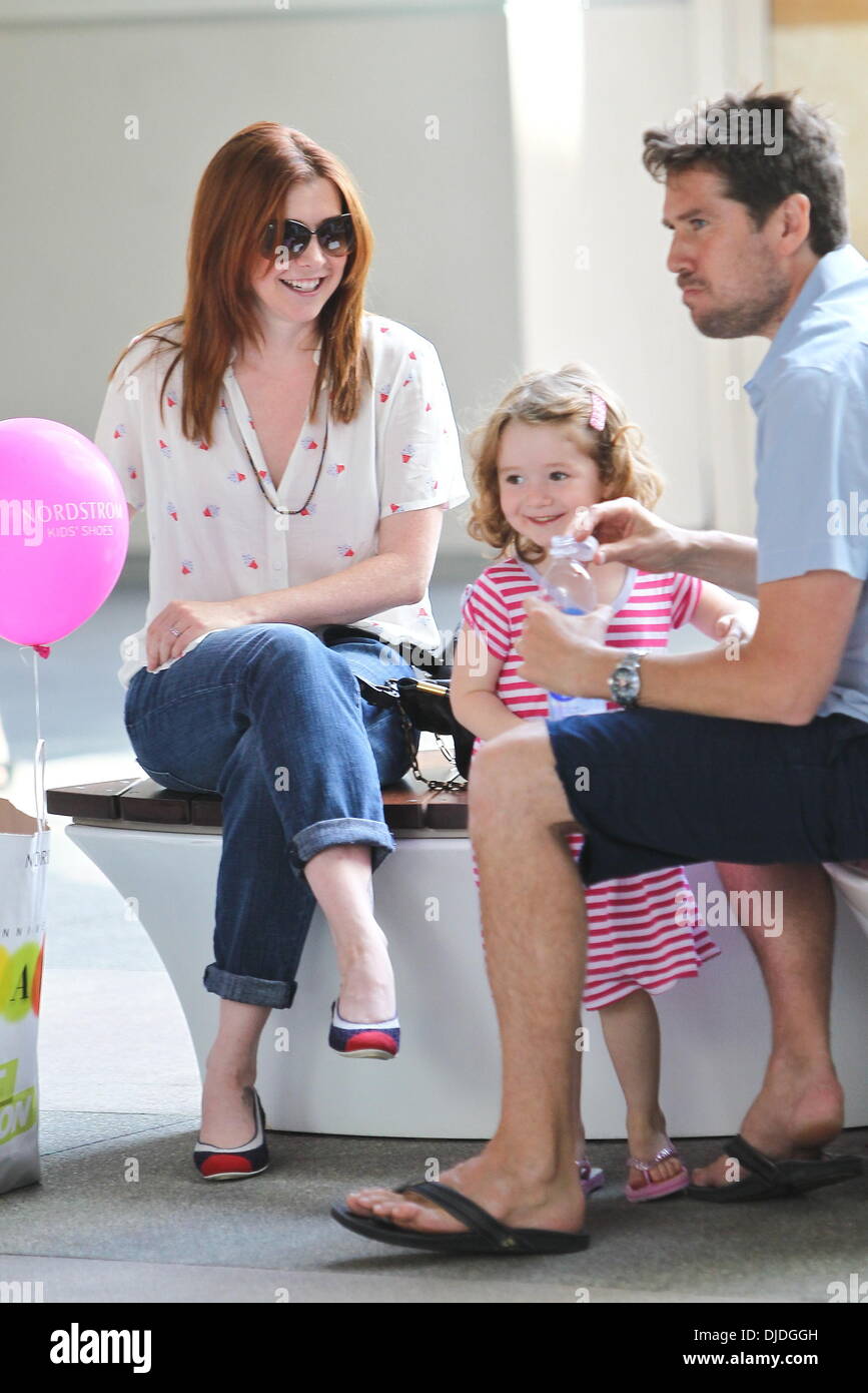 Alyson Hannigan seen with husband Alexis Denisof and their two(02)