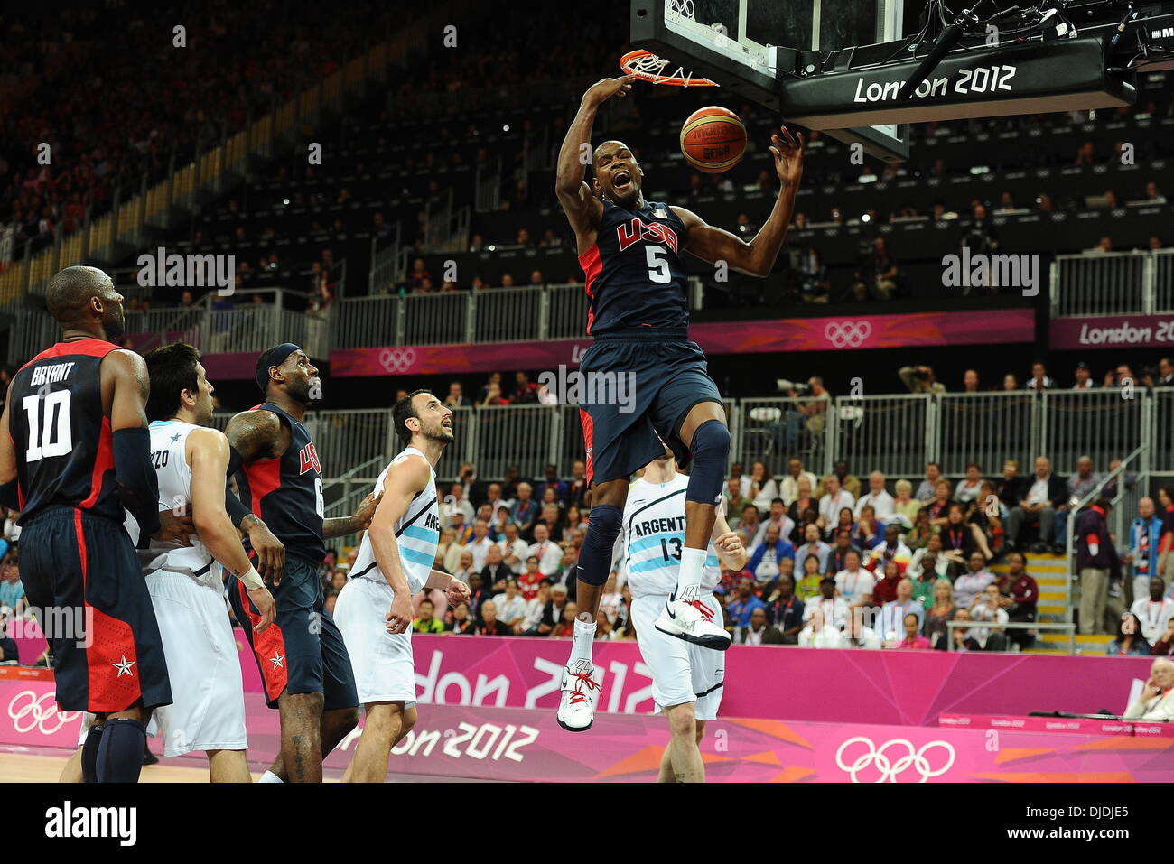 London 2012 Olympic Games USA Basketball Kevin Durant Hyper Elite
