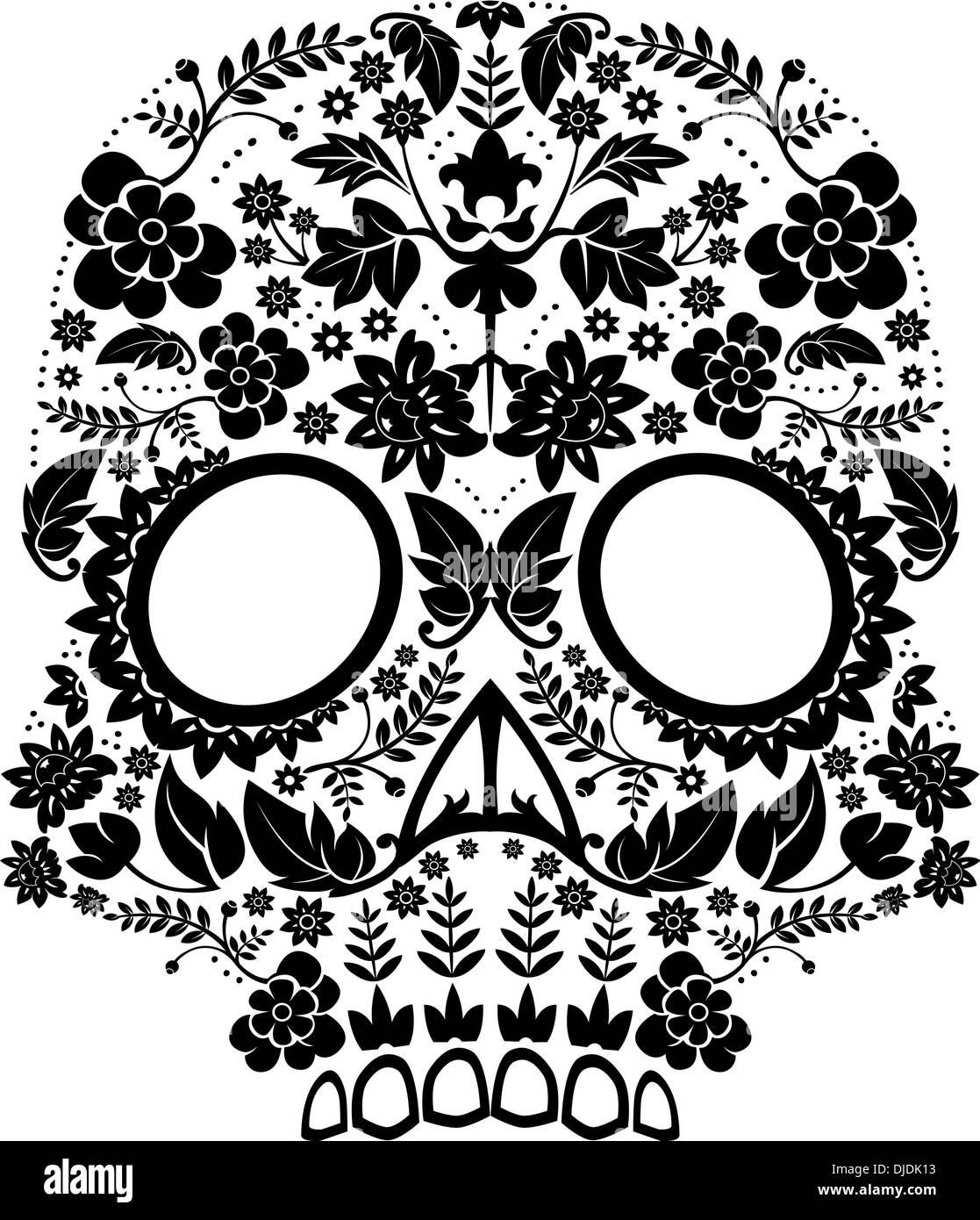 day of the dead skull Stock Vector Image &amp; Art - Alamy