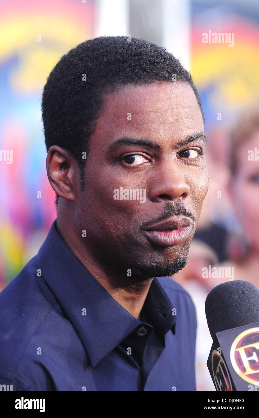 Chris Rock, New York Premiere of Dreamworks Animation's Madagascar 3: Europe's Most Wanted at the Ziegfeld Theatre. New York City, USA - 07.06.12 Stock Photo
