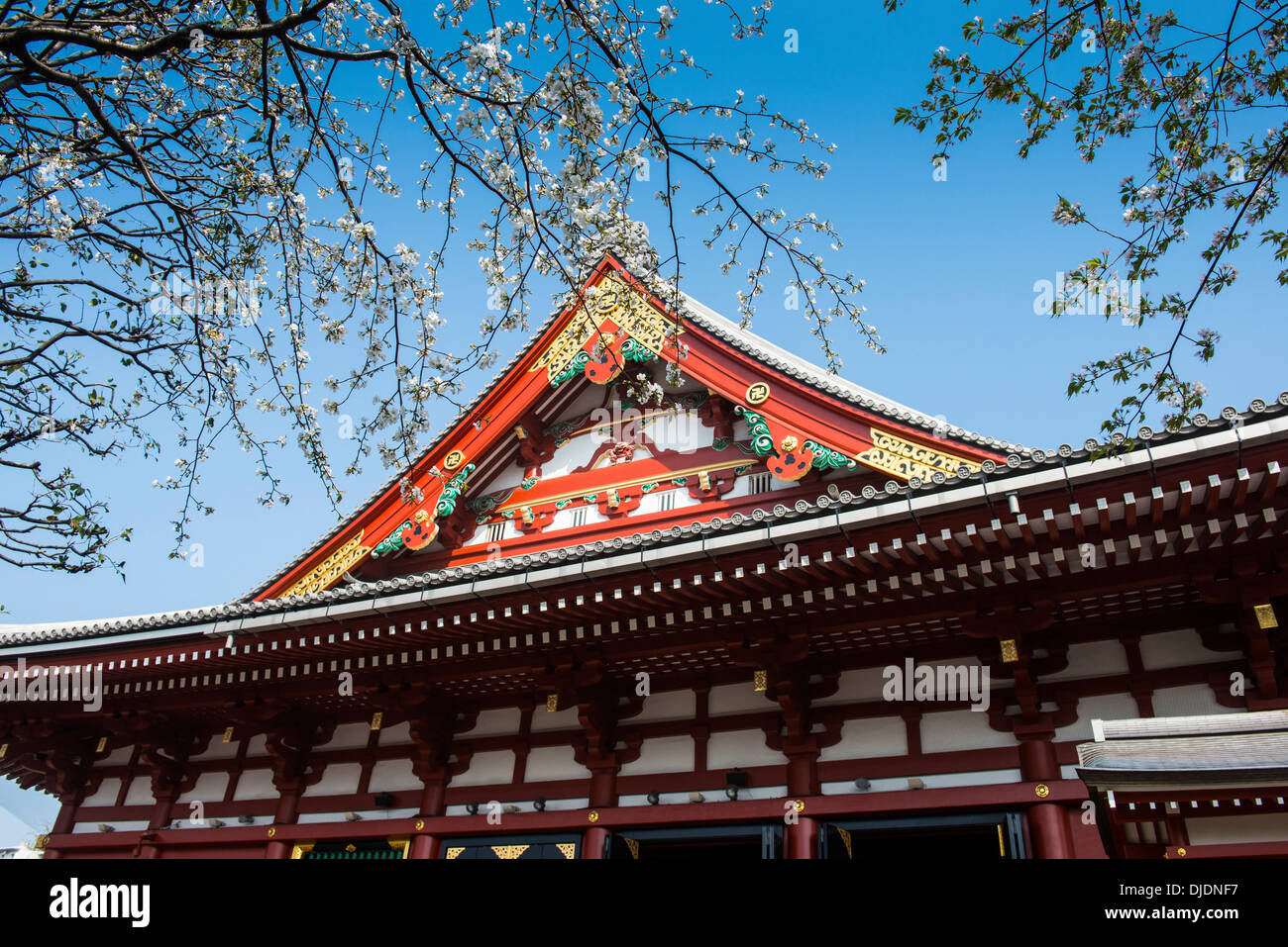 Sensō-ji temple, Asakusa, Tokyo, Japan Stock Photo