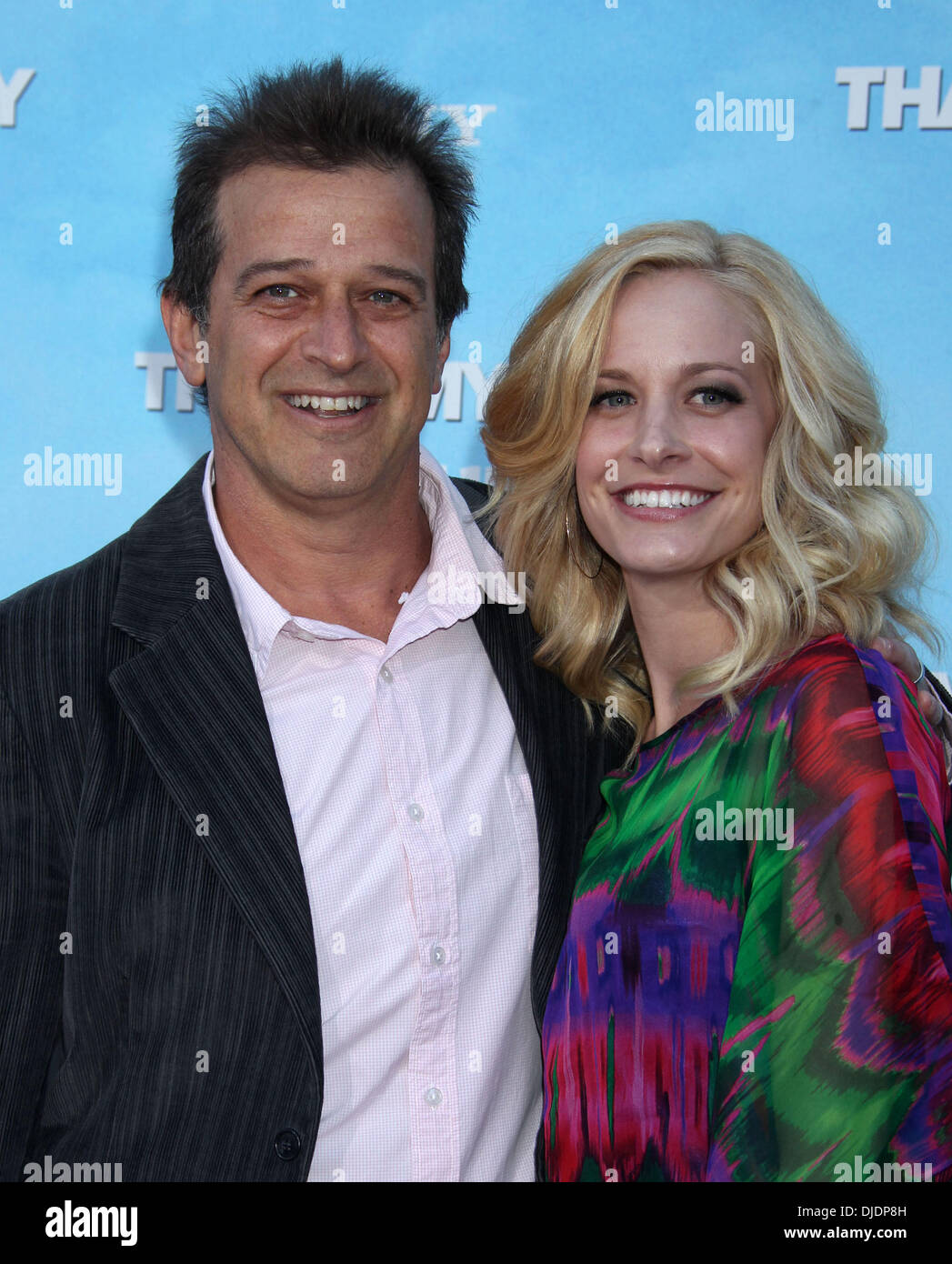 Allen Covert and guest Premiere of Columbia Pictures 'That's My Boy