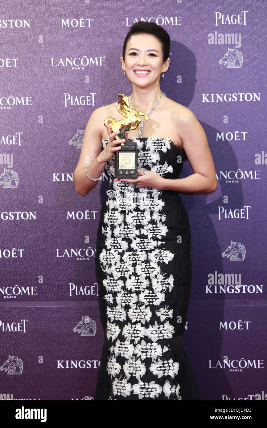 Taipei China 23rd Nov 2013 Zhang Ziyi Wins Best Leading Actress At Taipei China 23rd Nov 2013 Zhang Ziyi Wins Best Leading Actress At