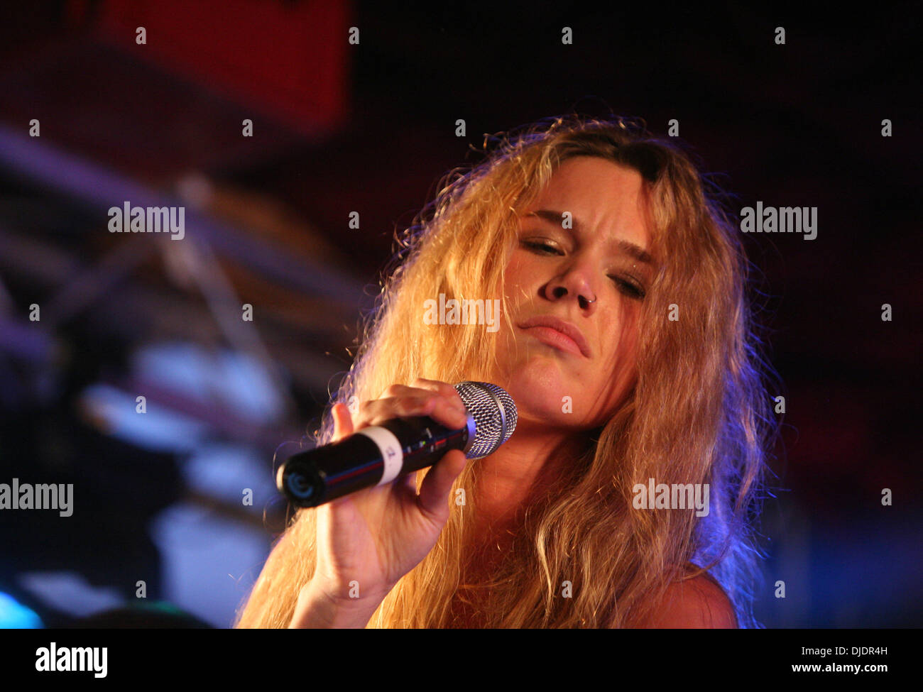Joss Stone performs at Woodstock69 at Bloemendaal Beach Bloemendaal, Holland - 07.06.12 Stock Photo