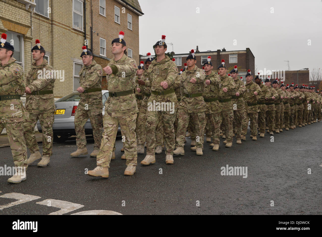 1st battalion royal regiment of fusiliers hi-res stock photography and ...