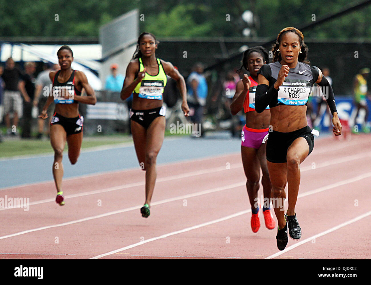 Sanya RichardRoss The 2012 Samsung Diamond League at Icahn Stadium