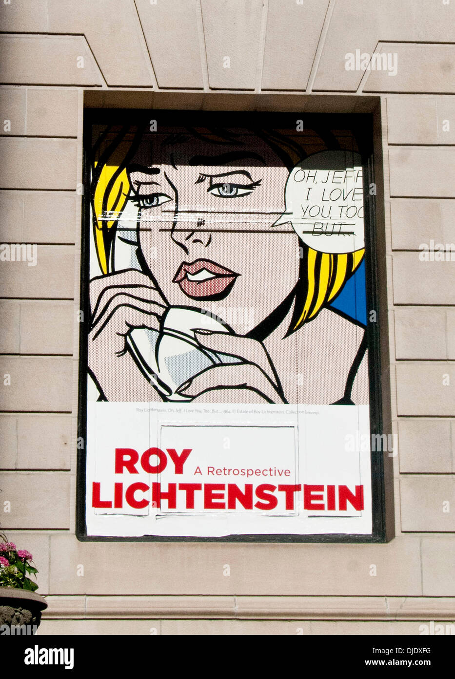 American artist roy lichtenstein hi-res stock photography and images ...