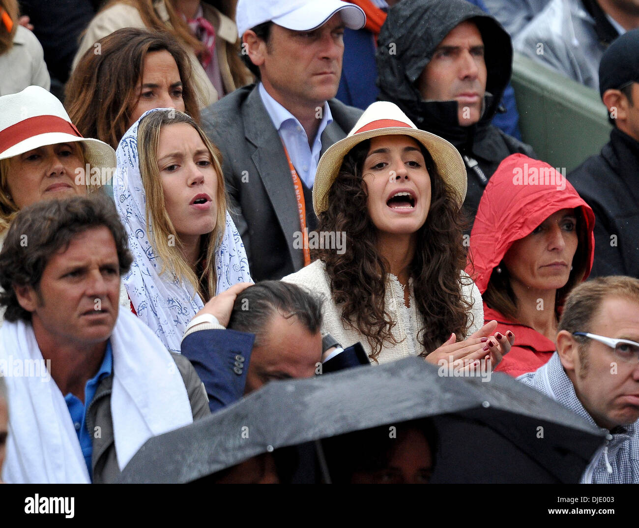 Maria Francisca Perello Aka Xisca The Girlfriend Of Rafael Nadal Celebrities Attending The Mens 2012 French Open Final At Roland Garros Paris France 10 06 12 Stock Photo Alamy