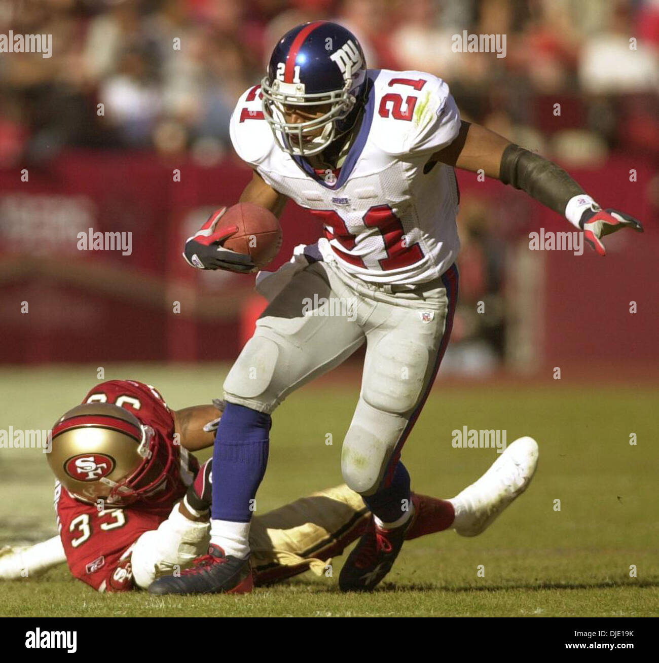 Giants running back tiki barber hi res stock photography and images Alamy