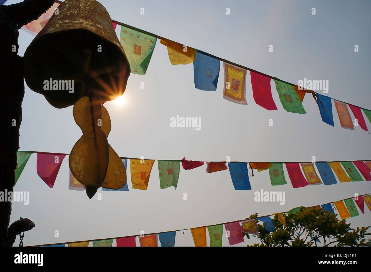 Tibetan prayer bell hi-res stock photography and images - Alamy