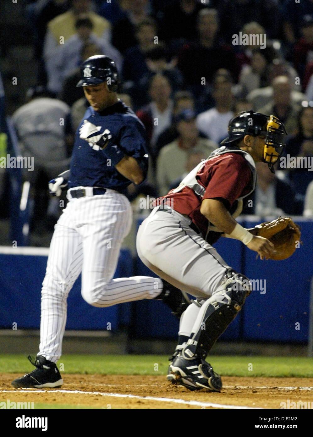 March 12, 2004; Tampa, FL, USA; New York Yankees' shortstop Derek