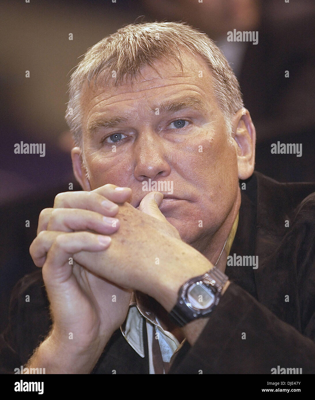 April 21, 2004; Los Angeles, CA, USA; Vitali Klitschko's trainer FRITZ