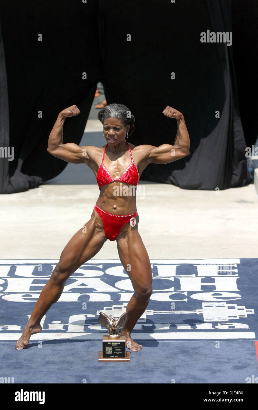 venice beach 4th july bodybuilding