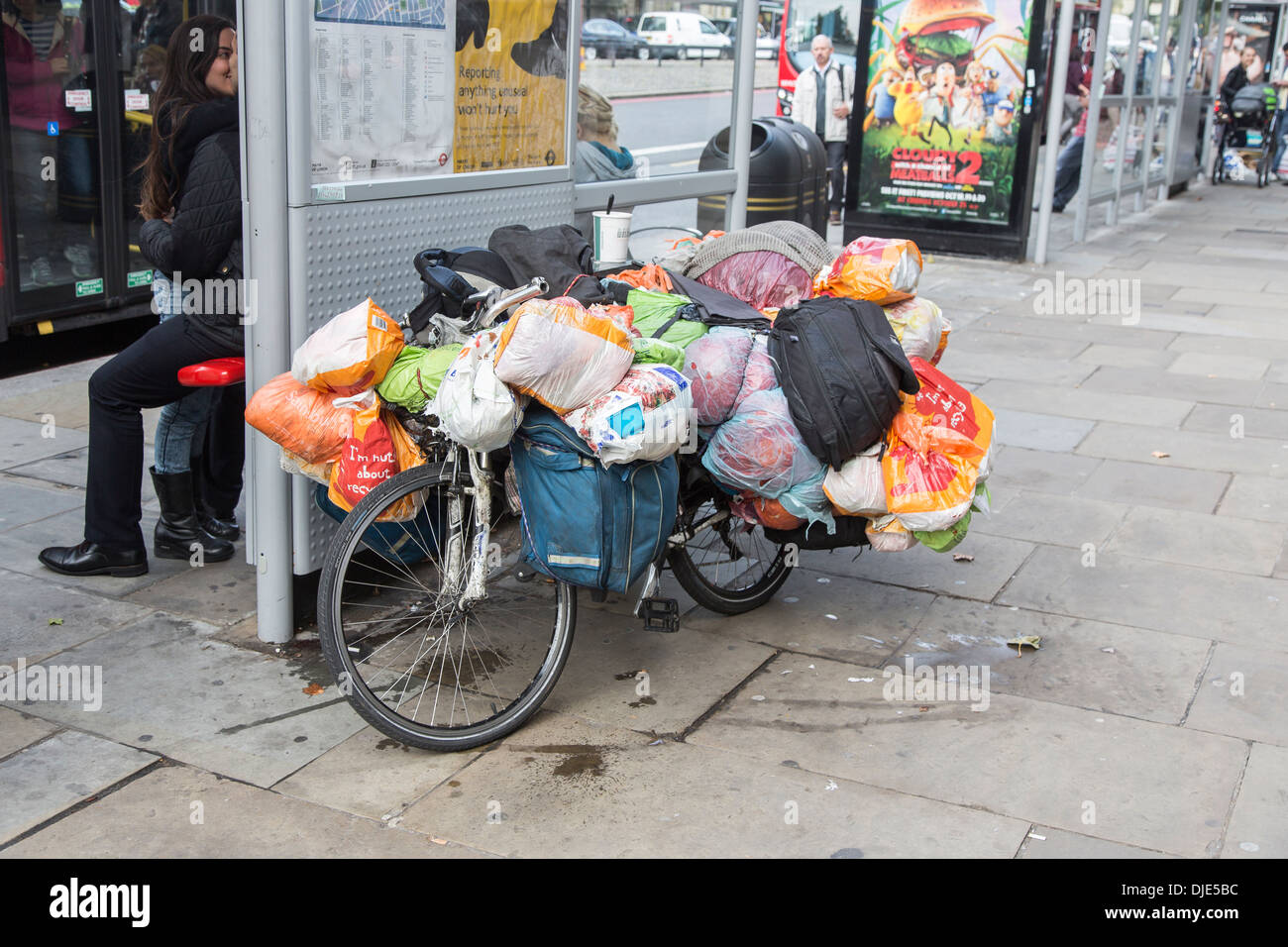 Download Plastic Bags On Bicycle High Resolution Stock Photography And Images Alamy PSD Mockup Templates