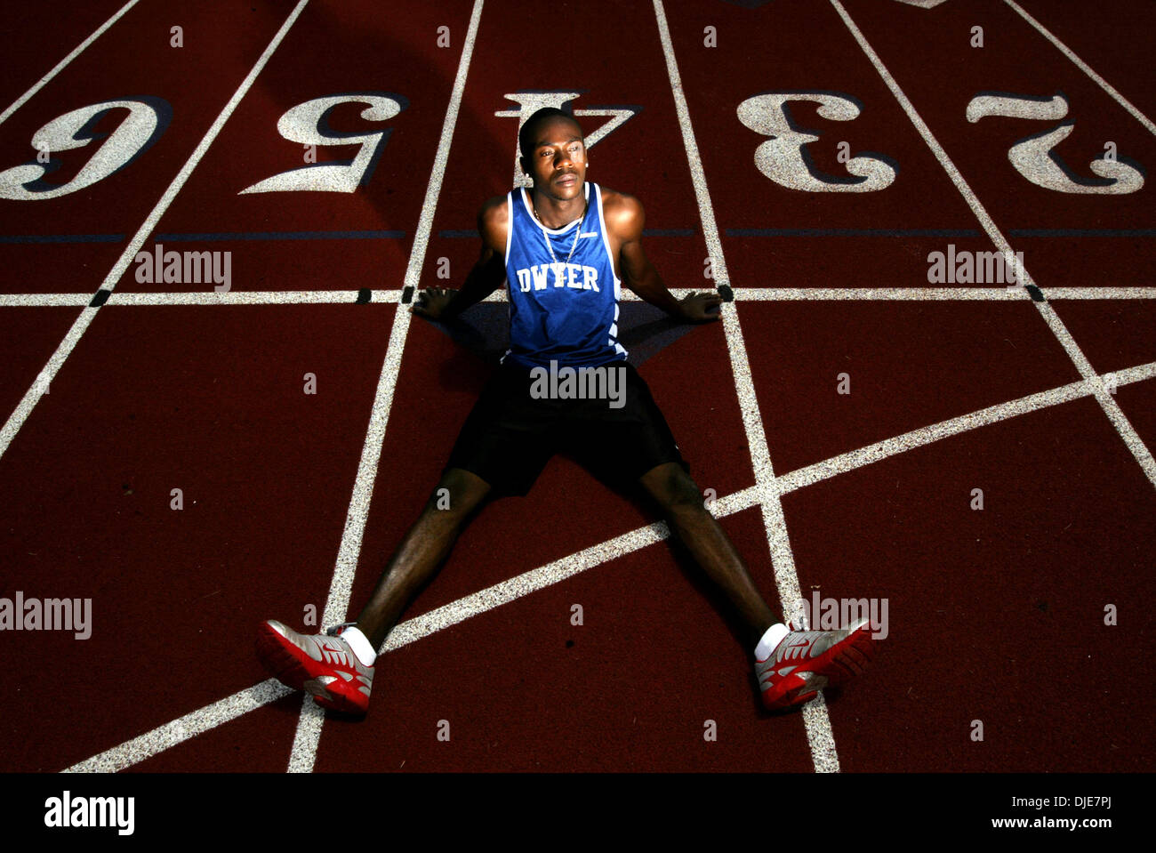 May 20, 2004; Palm Beach, FL, USA; Dwyer High School senior RICARDO