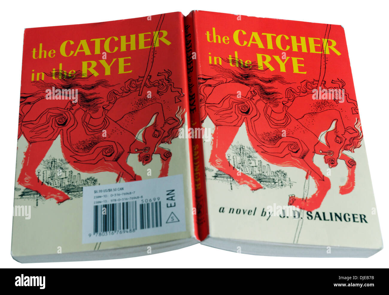 The Catcher in the Rye by J.D. Salinger (Bay Back Books centennial edition)  - Fonts In Use