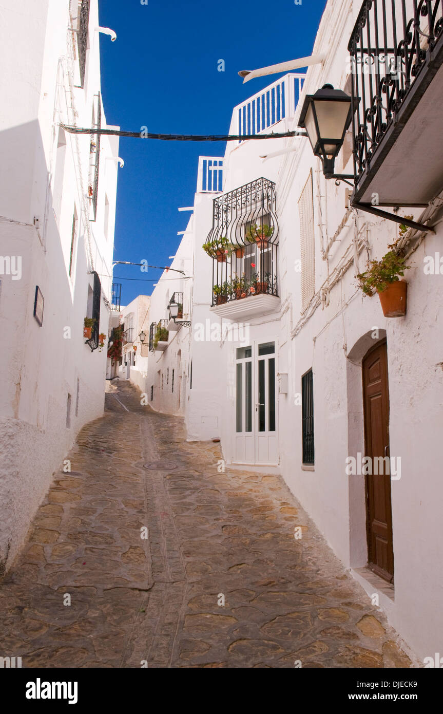 Traditional white washed houses in Mojacar pueblo (village) Spain Stock Photo Alamy