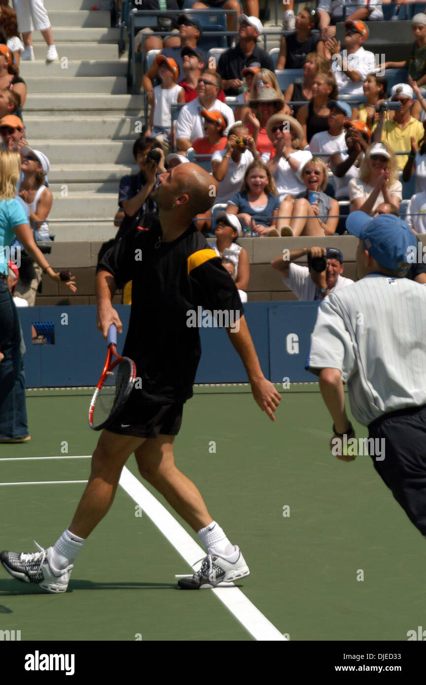 Andre agassi flushing meadows hi-res stock photography and images - Alamy