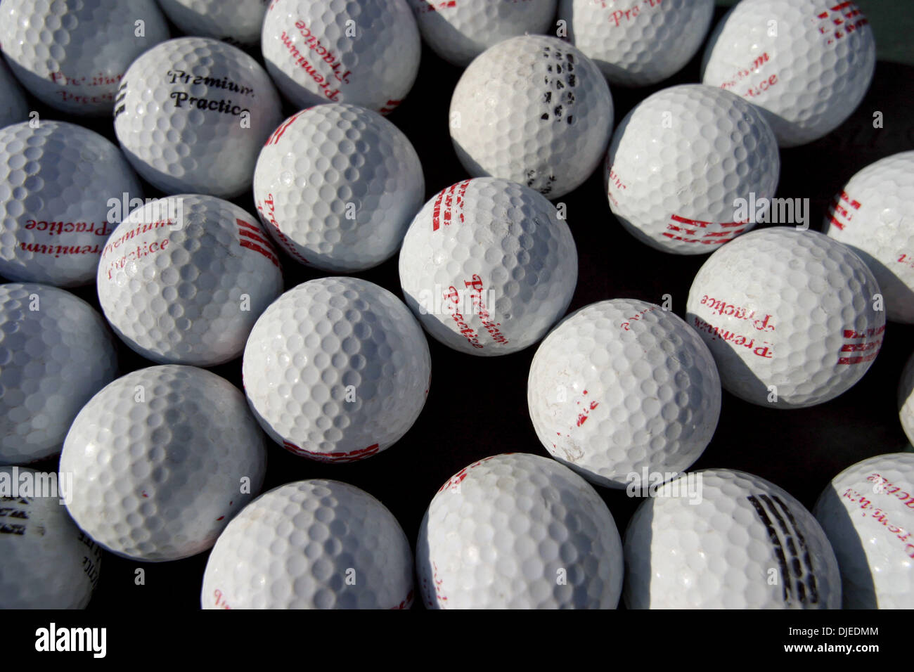 Sep 01, 2004; Los Angeles, CA, USA; A bucket of practice golf balls