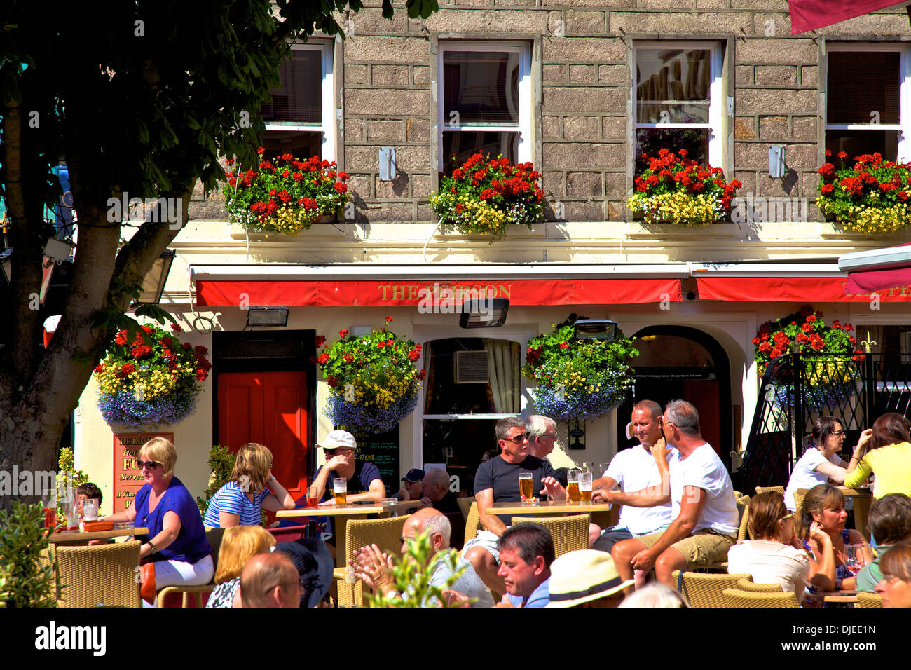 Jersey st helier restaurant hires stock photography and images Alamy